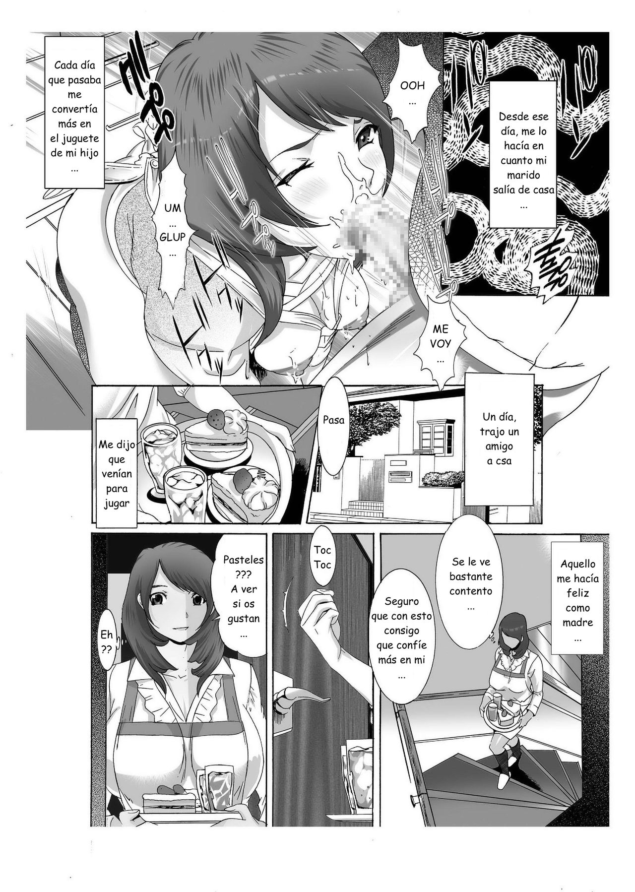 Boku no Mama to Yaritai Otoko wa Kono Yubi Tomare ~Sono 1-3~ | Mi madre 1,2 and 3 page 9 full