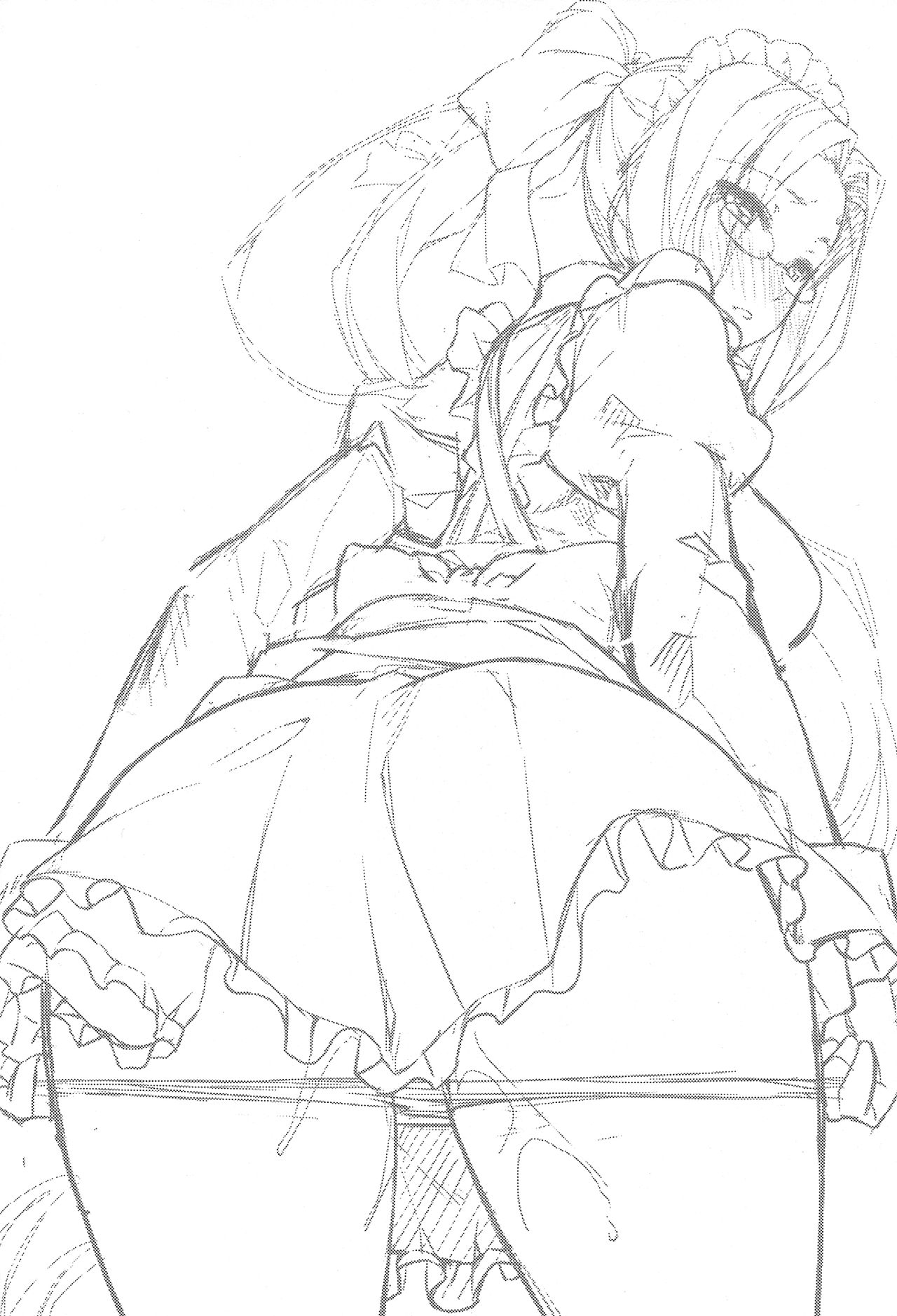 Rider-san to Maid Fuku. page 4 full