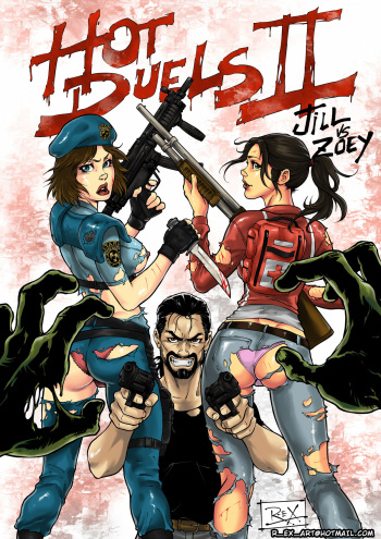 [R_ex] Jill VS Zoey (Left 4 Dead, Resident Evil) cover