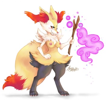 Braixen (pokemon) cover