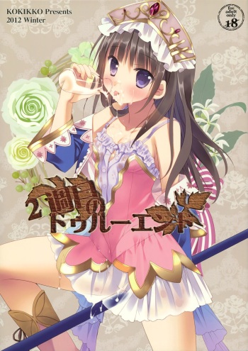 (COMIC1☆7) [KOKIKKO (Sesena Yau)] 2-Shuume no True End (Atelier Totori) cover