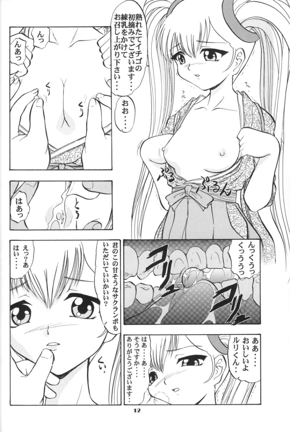 VITAMIN-B5 1/2 Ruri Ruri Naisho no Arbeit Nikki page 11 full