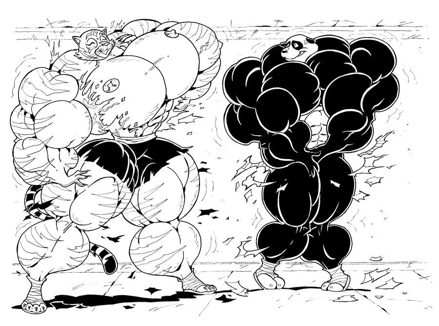 Kung Fu Panda Muscle Growth page 6 full