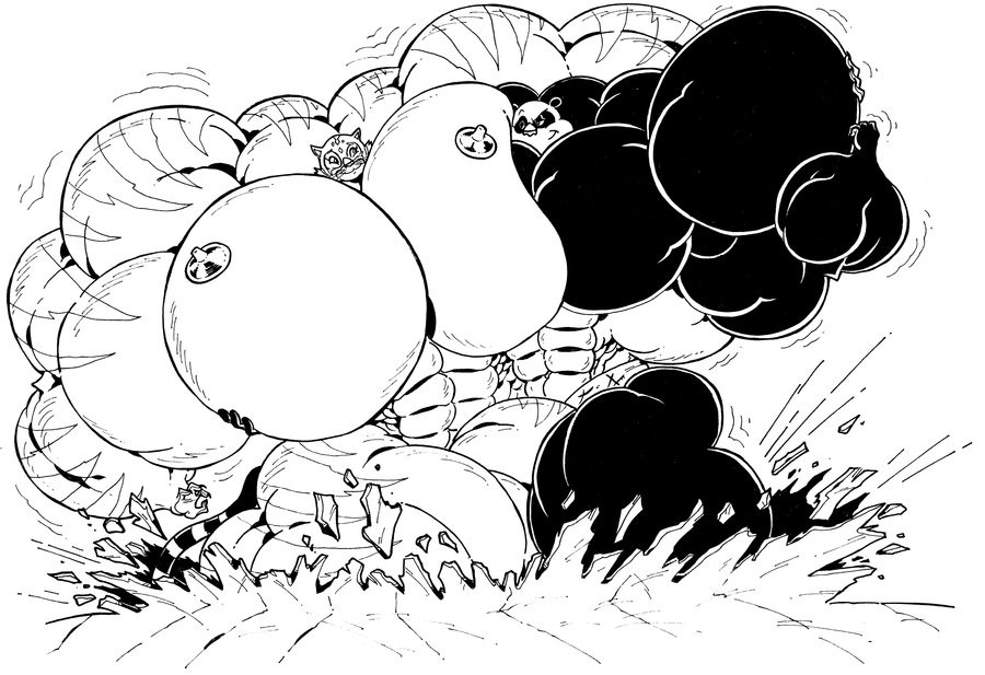 Kung Fu Panda Muscle Growth page 8 full