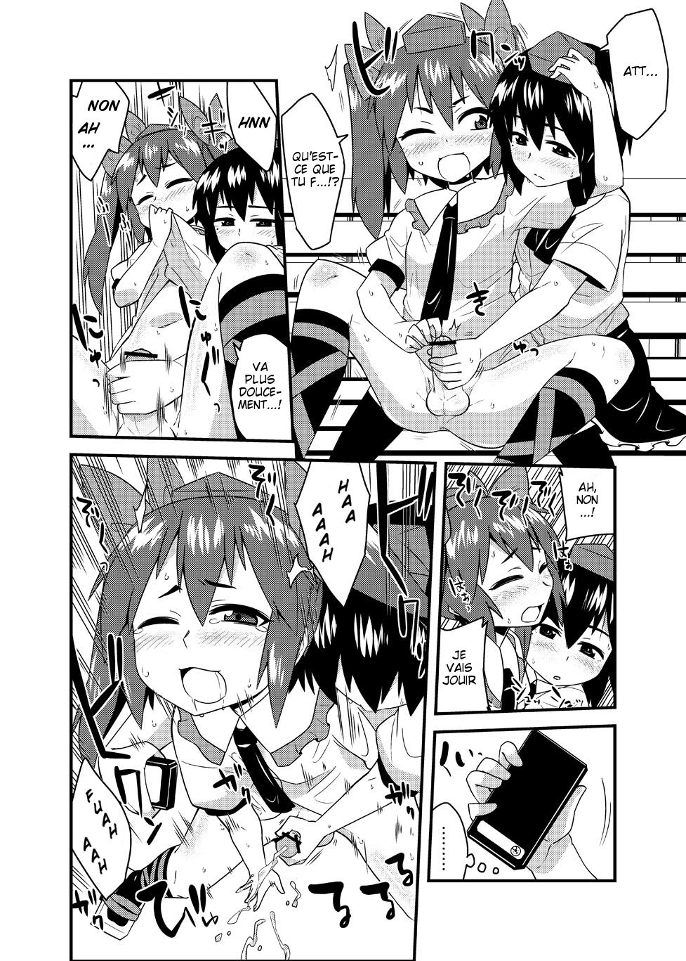Cosplay Josou Yagai Roshutsu Jigadori Hatate-kun & Aya-kun | Hatate-kun et Aya-kun prennent des photos d'eux travestis en extérieur page 10 full
