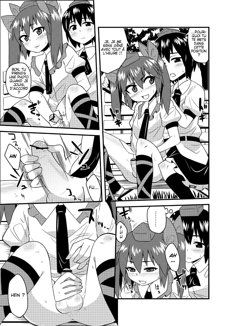 Cosplay Josou Yagai Roshutsu Jigadori Hatate-kun & Aya-kun | Hatate-kun et Aya-kun prennent des photos d'eux travestis en extérieur page 9 full