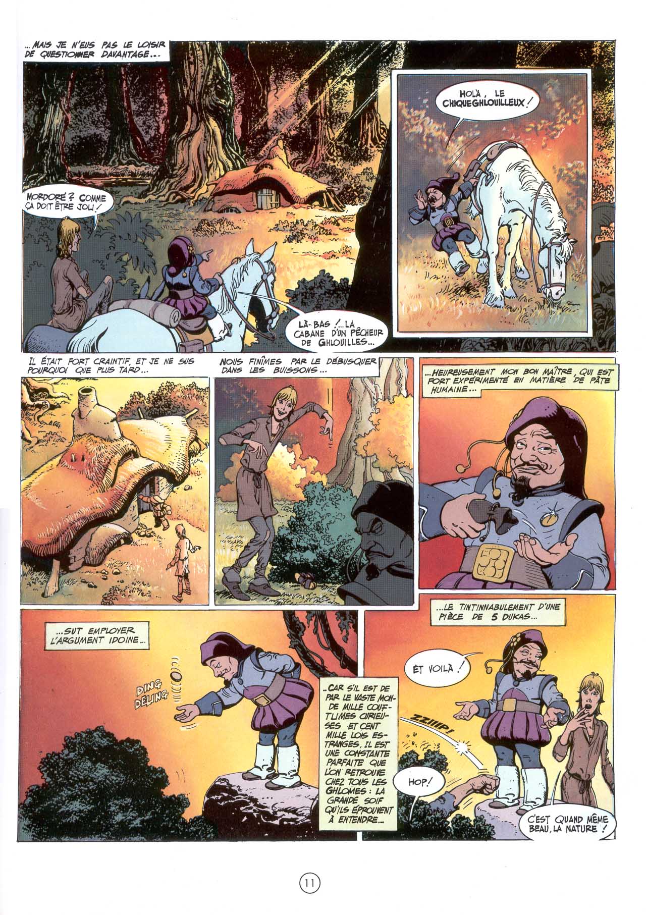 Chroniques du temps de la vallée des Ghlomes - T3 - L'hydre mélomane page 12 full