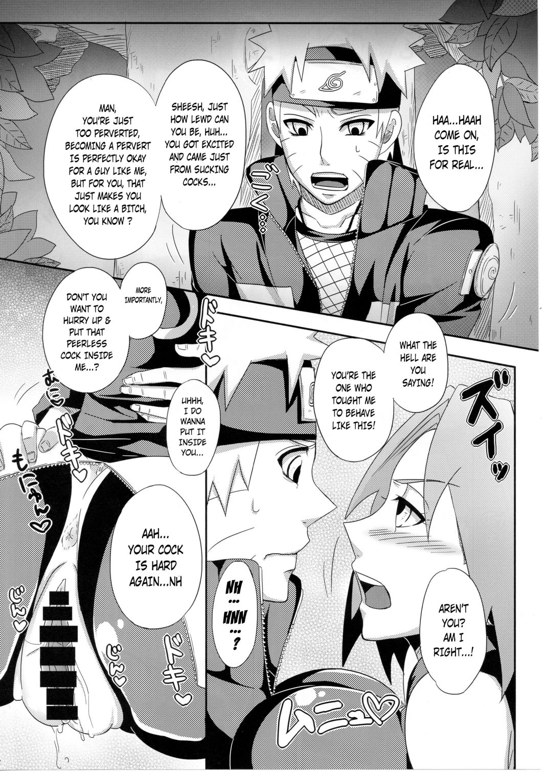 Konoha no Bitch-chan! page 11 full