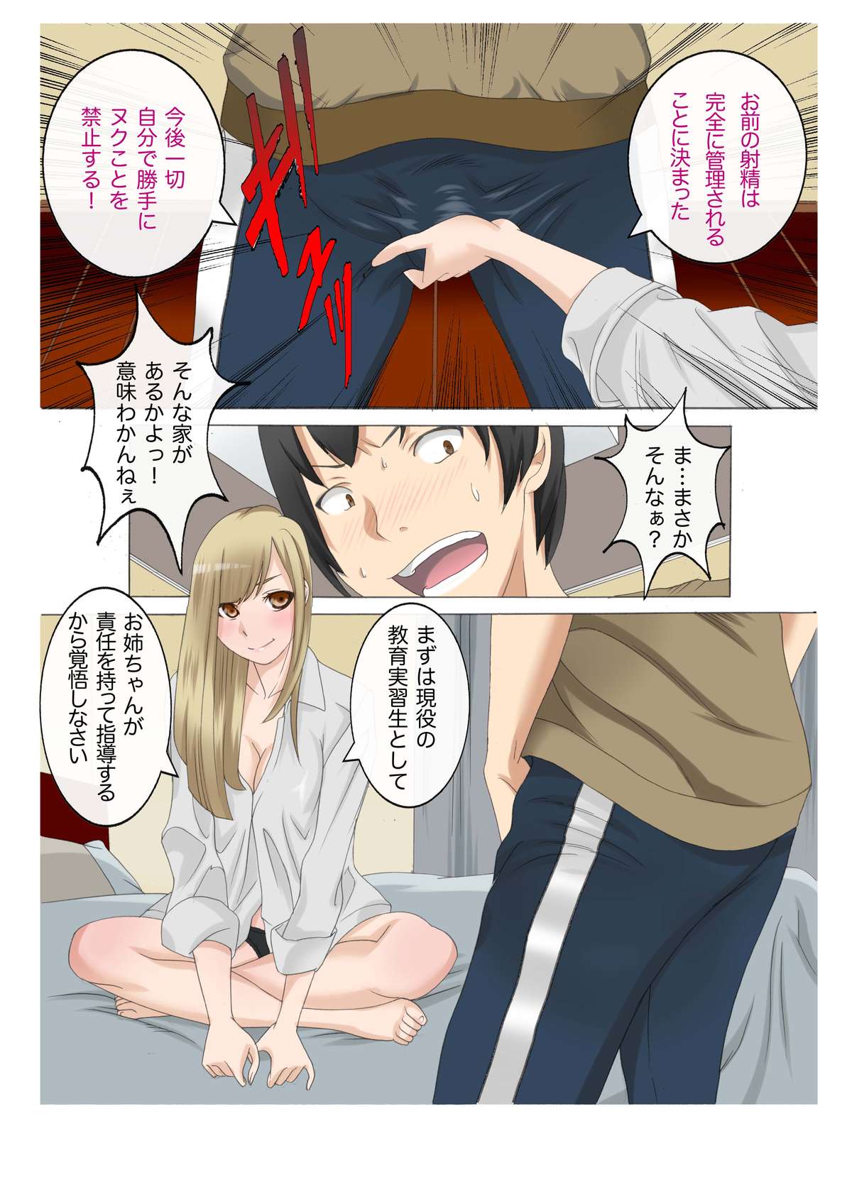 Hatsujou Kazoku x Oneechan ga Onanie Tetsudatte Ageru page 11 full