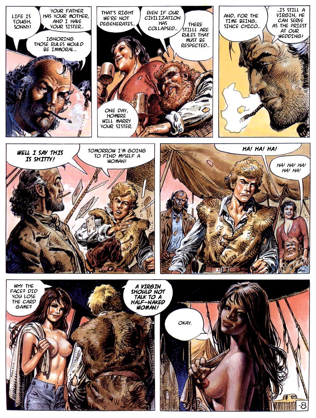 Hombre - Volume #03: Attila page 11 full