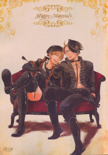 (HaruCC15) [18n!, BLISS (Kisaragi Manami, Kaname Lily)] Happy Material 2 (Axis Powers Hetalia) [English] cover