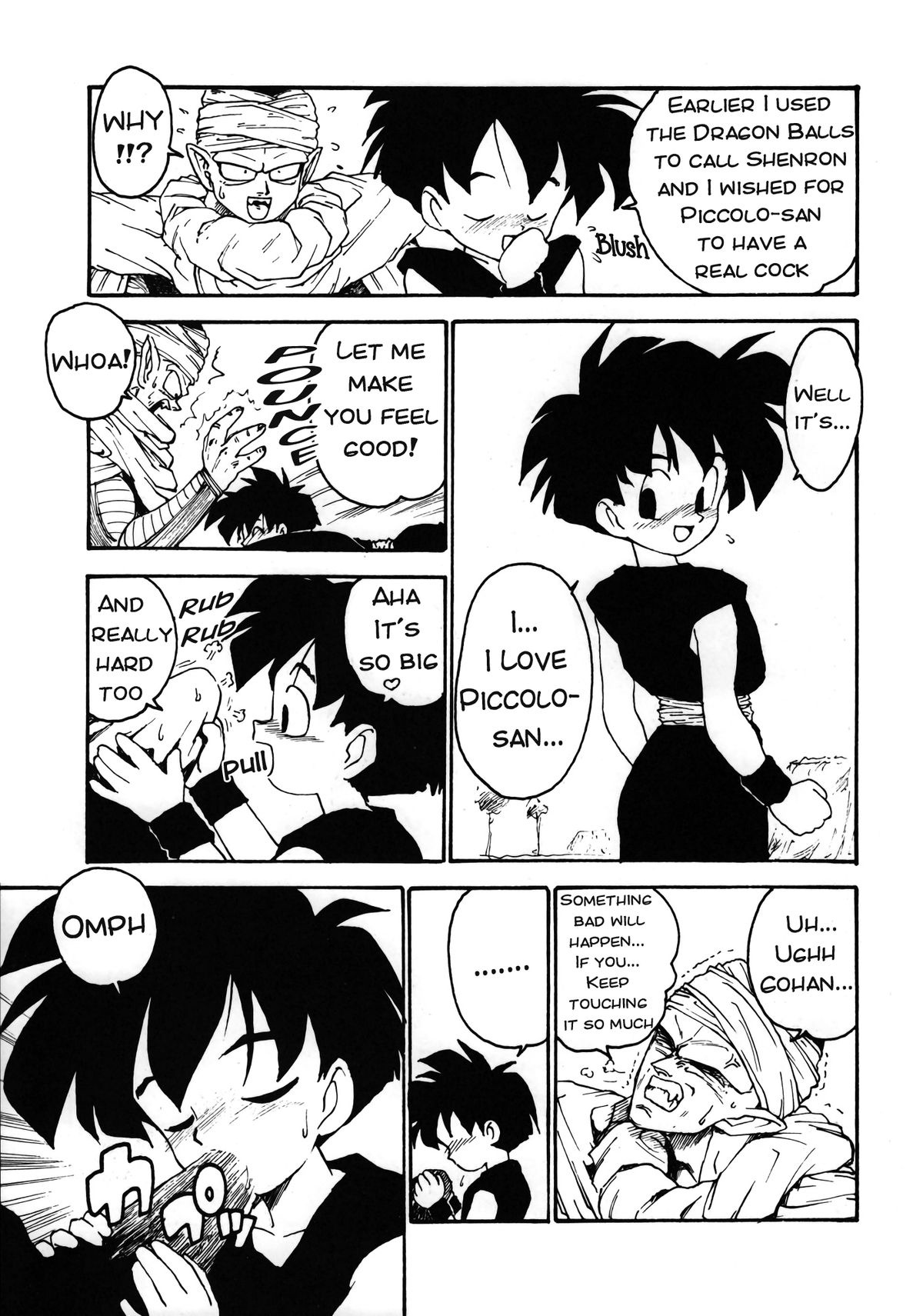 Gohan-kun no Setsunaru Omoi | Gohan's Romantic Yearning page 3 full
