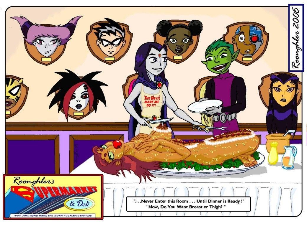 raven and starfire vore page 5 full