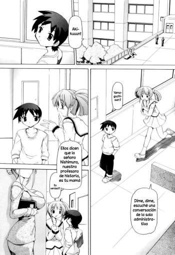 [Minako Nami] Sensei wa Mama | Esta profesora es mi Mamá. (Tsuyudaku Futanari Musume) [Spanish] [Cark-san] [Decensored] cover