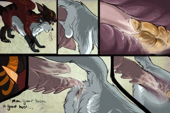 [whitefeathersrain] Hosting: Oviposition Comic cover