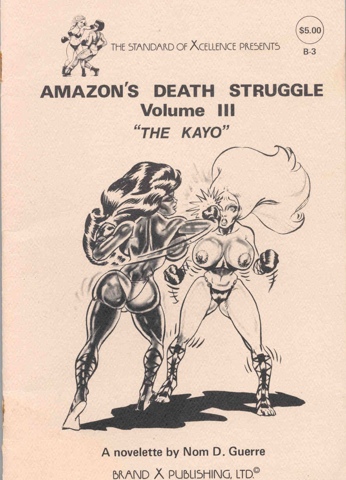 Amazon's Death Struggle Volume 3 page 1 full