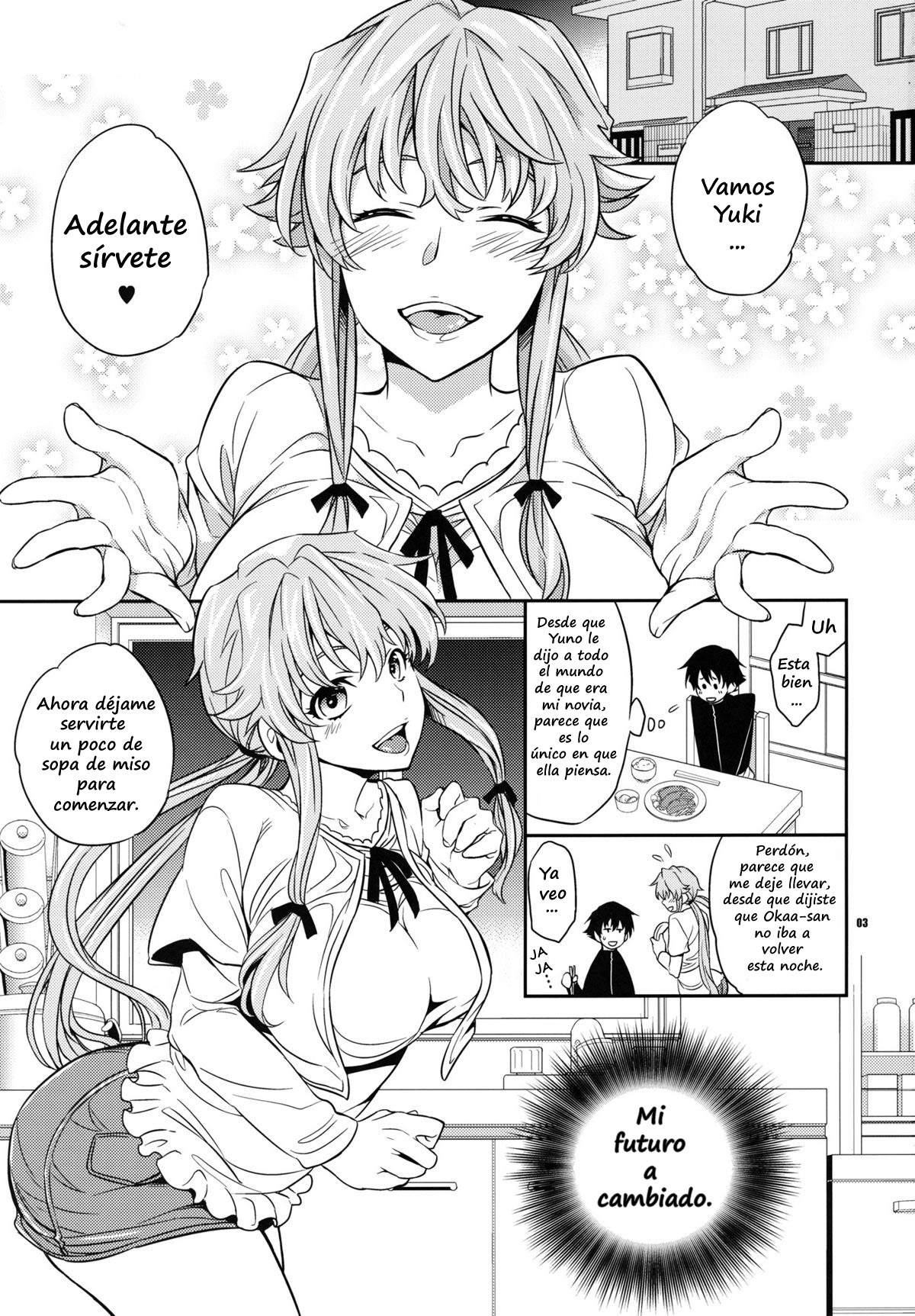 Yuki Yuno Ai no Mirai Nikki page 2 full