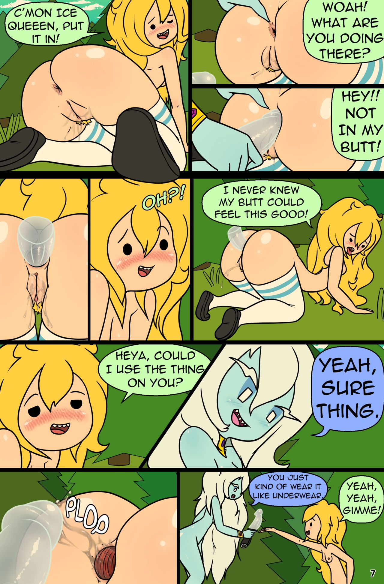 MisAdventure Time Spring Special - The Cat, the Queen, and the Forest page 9 full