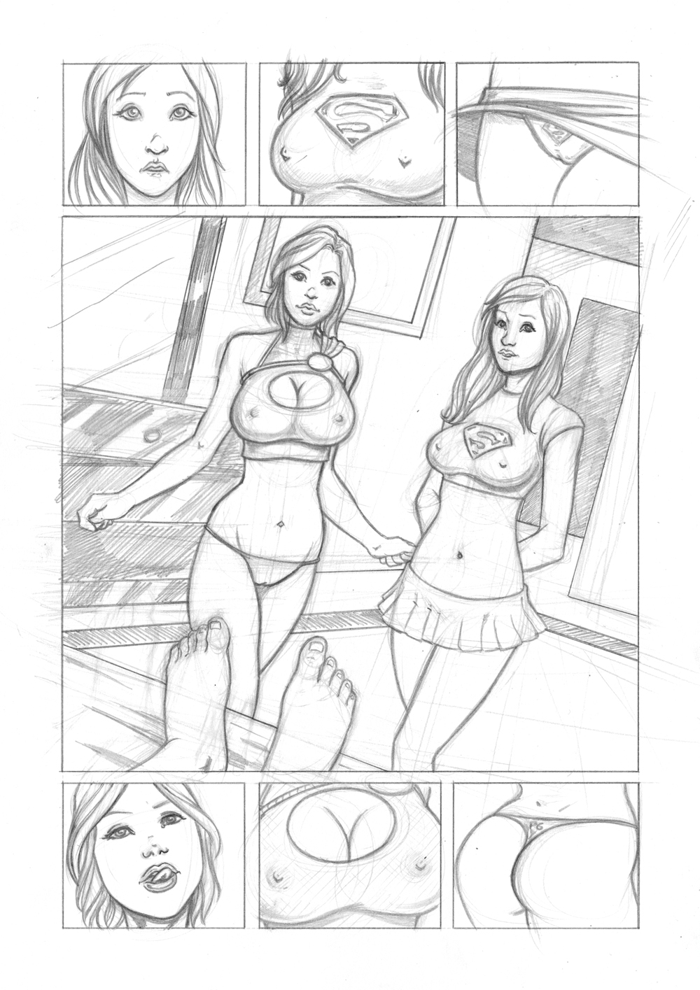 Powergirl Supergirl page 2 full
