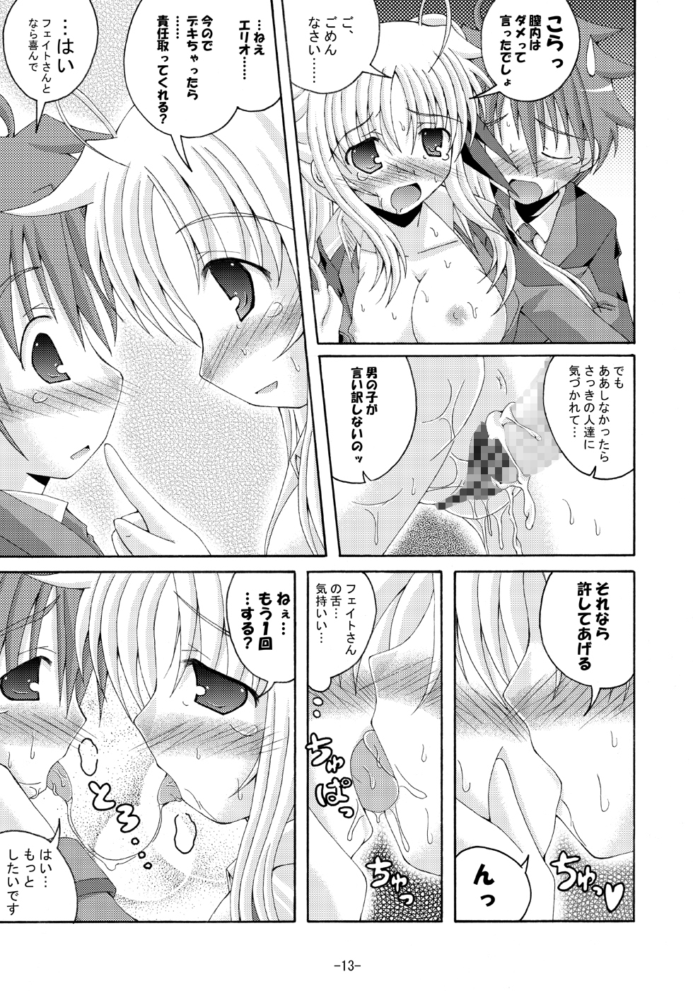 Lyrical Magical Ecchi na Fate-san wa Suki? San page 12 full