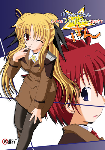 [Dream Project (Yumeno Shiya)] Lyrical Magical Ecchi na Fate-san wa Suki? San (Mahou Shoujo Lyrical Nanoha) [Digital] cover