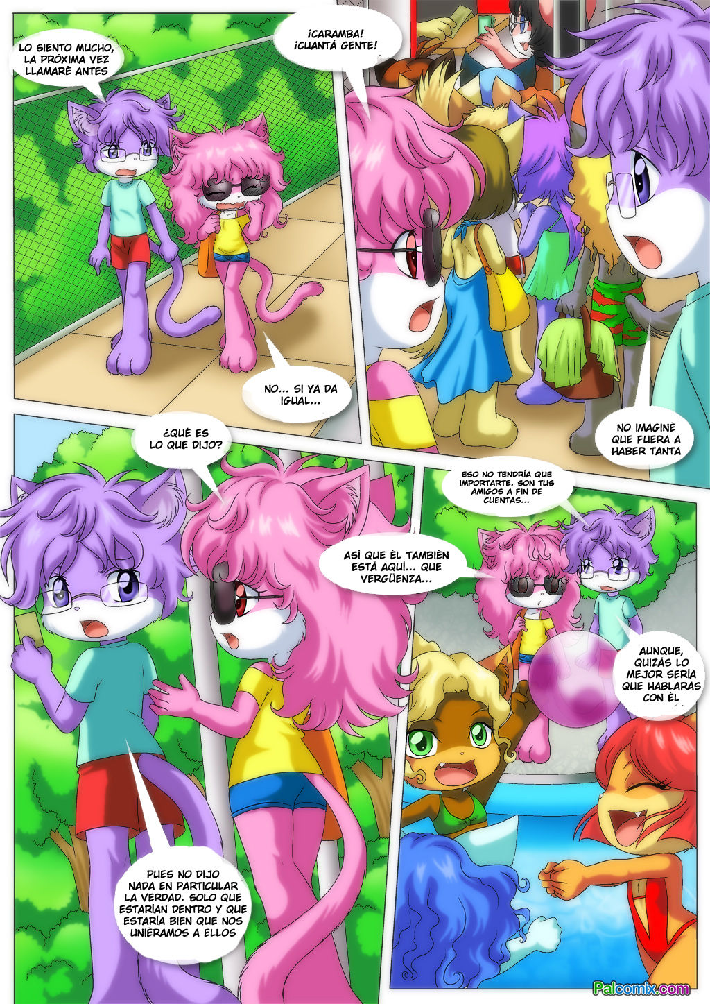 Little Tails 5 - Lucky and unhappy  LKNOFansub page 10 full