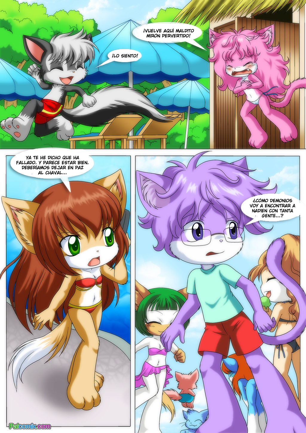 Little Tails 5 - Lucky and unhappy  LKNOFansub page 12 full