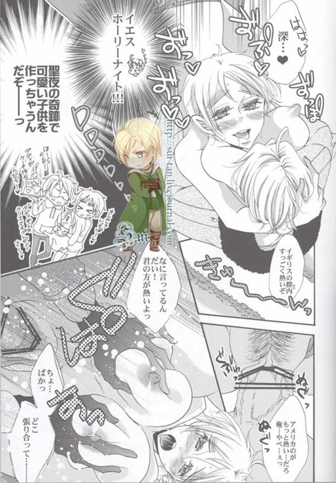 「猫ちゃんとクリスマス!」の米英エンディングを独り楽しく妄想してみた本。 page 7 full