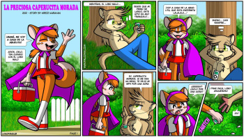 [Palcomix] Cute Lil' Purple Riding Hood | La Preciosa Caperucita Morada (Little Red Riding Hood) [Spanish] [LKNOFansub] cover