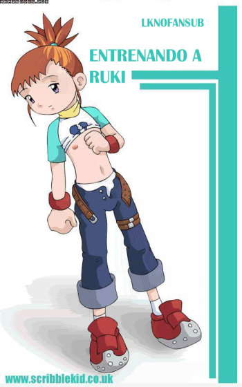 [Scribblekid] Taming Ruki. | Entrenando a Ruki (Digimon) [Spanish] [LKNOFansub] cover