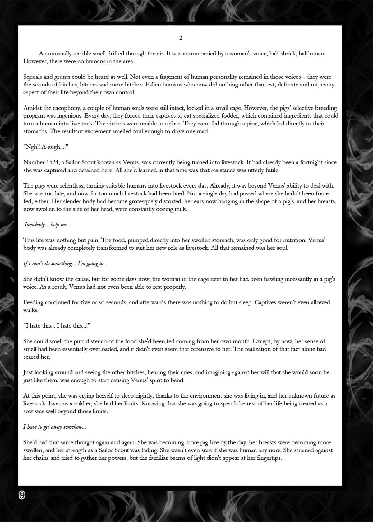 Daraku Wakusei 3 | Dark Planet 3 page 7 full