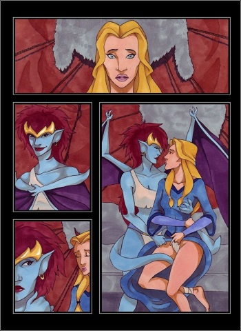 [VP] Demona X Finella (Gargoyles) cover
