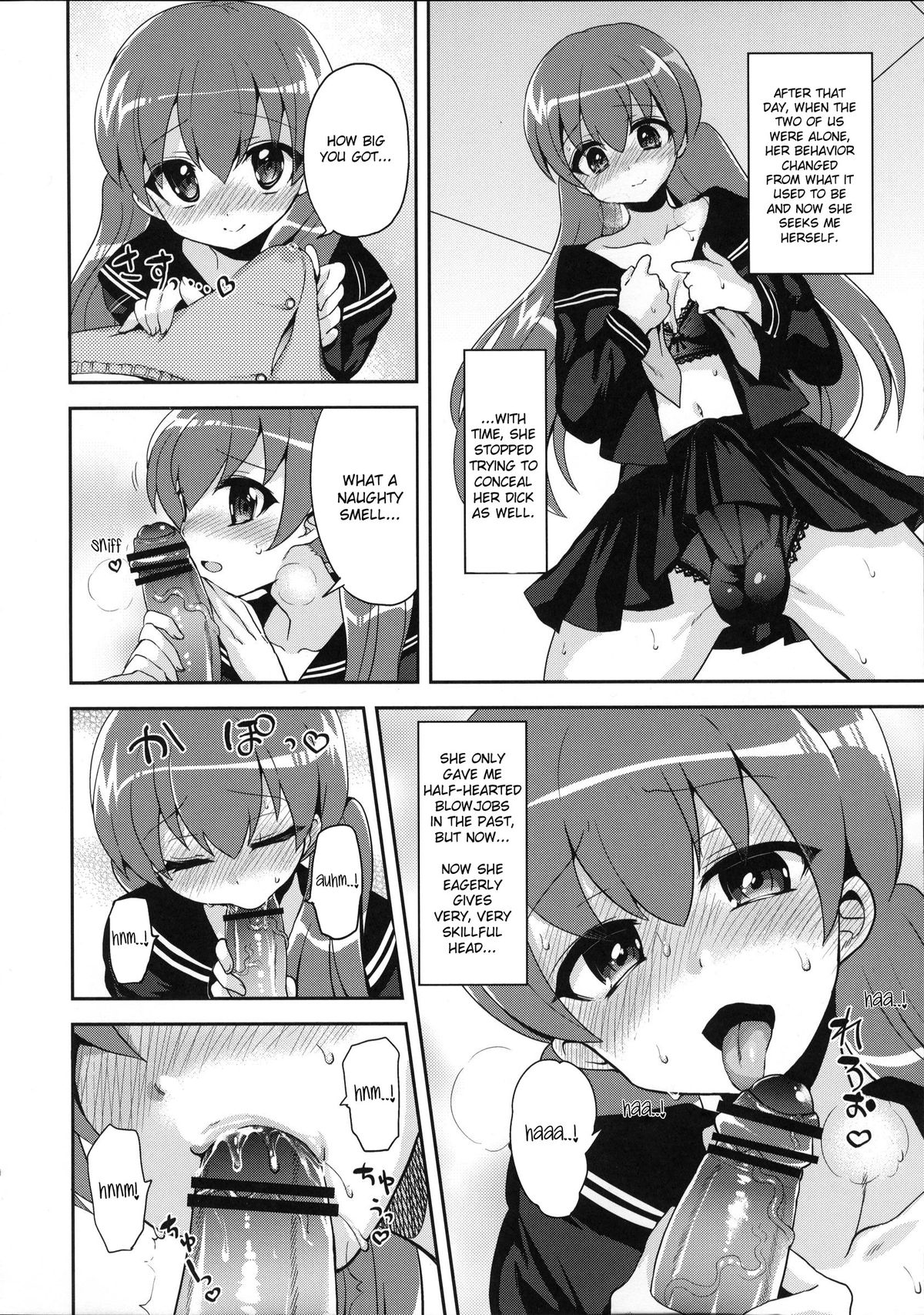 Futanari Kanojo to Inran Switch | My Futanari Girlfriend and the Slutty Switch  =SW= page 11 full