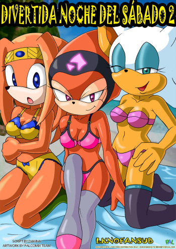 [Palcomix (Dakina)] Saturday Night Fun 2 | Divertida Noche Del Sabado 2 (Sonic the Hedgehog) [Spanish] [LKNOFansub] cover