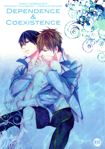 (Renai Jiyuugata! Junbi Undou) [Junky Crown (Tsukineko)] Dependence & Coexistence (Free!) [English] {Baka Dumb Aho Scans} cover