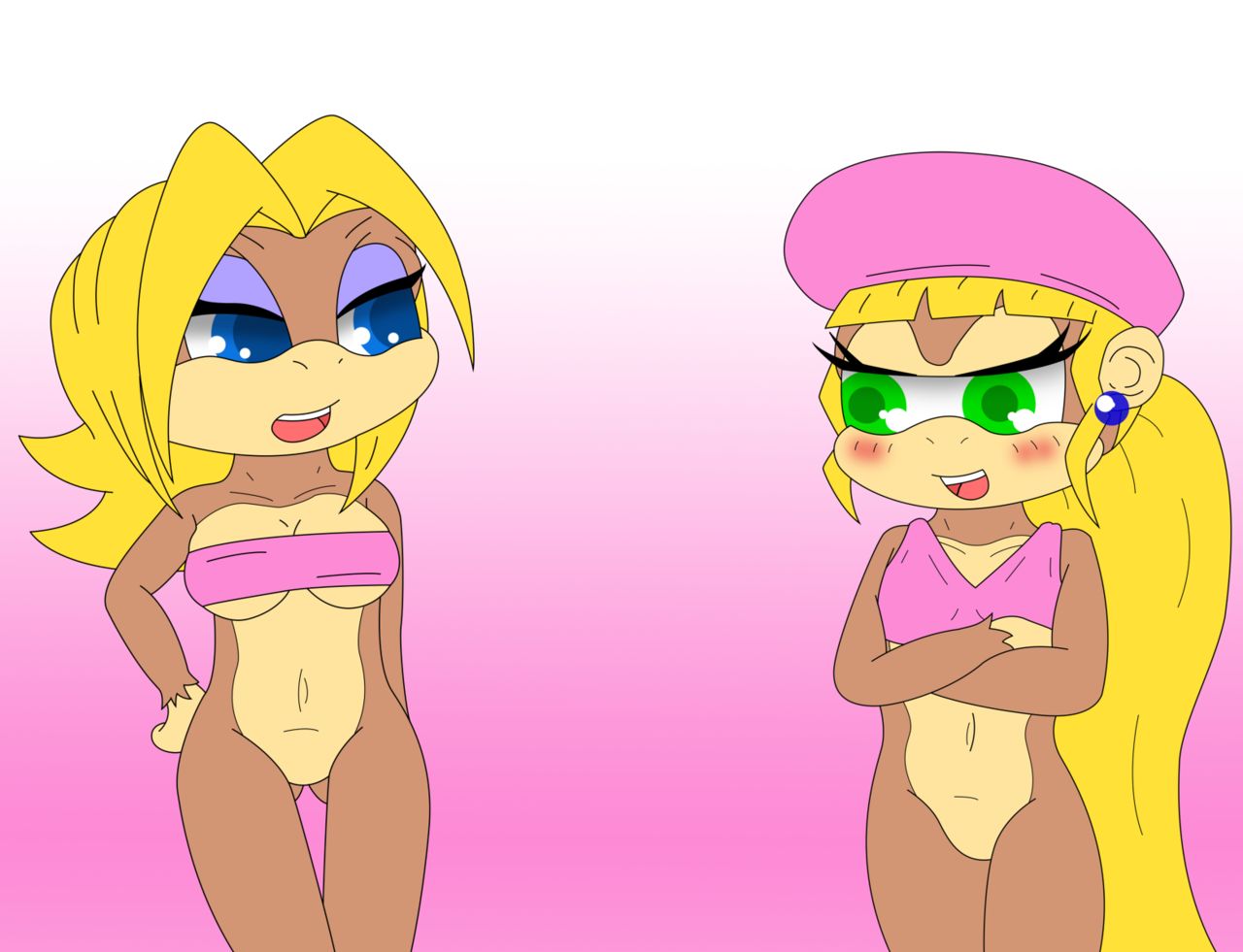 Donkey Kong Country Girls page 12 full