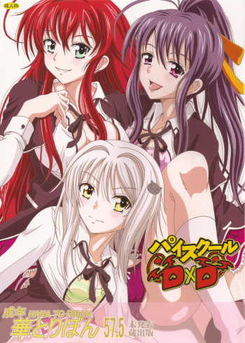[STUDIO Hana to Ribon (Puripuri Uemon)] Seinen hana to ribon 57. 5 Paisukūru DxD (Highschool DxD) cover