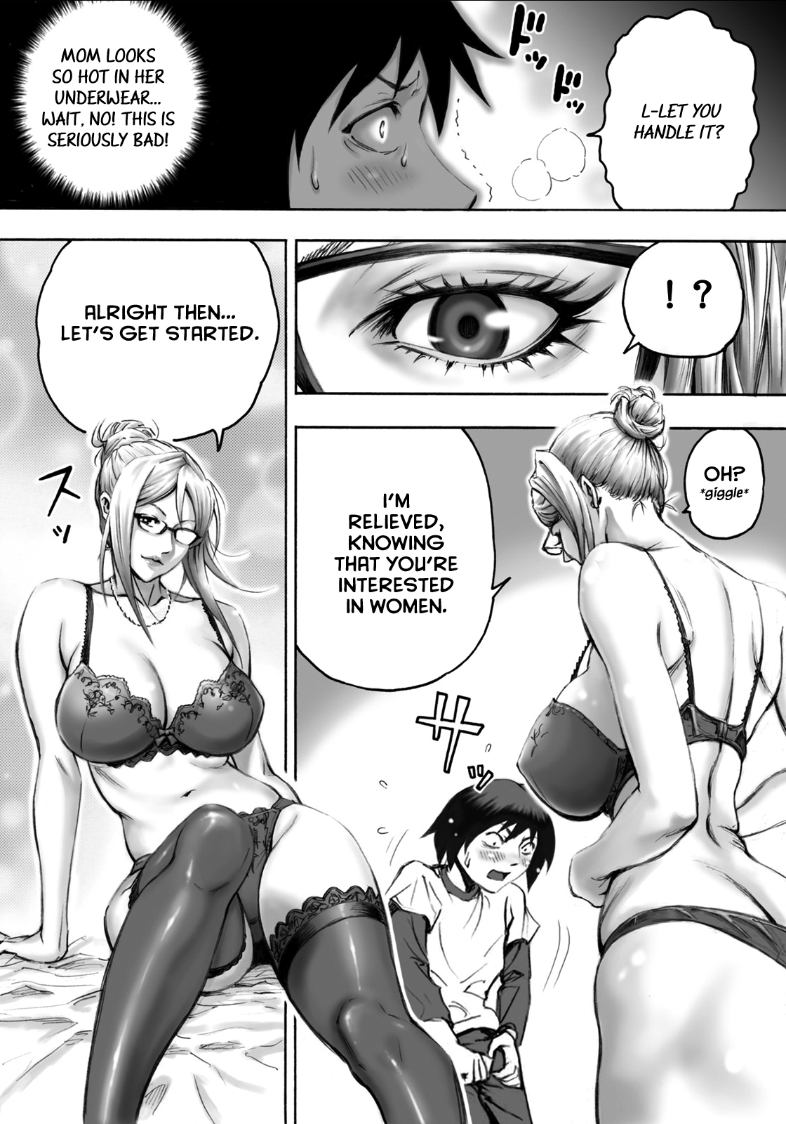 S-kke Mama no Kibishii Kozukuri Seikyouiku page 10 full