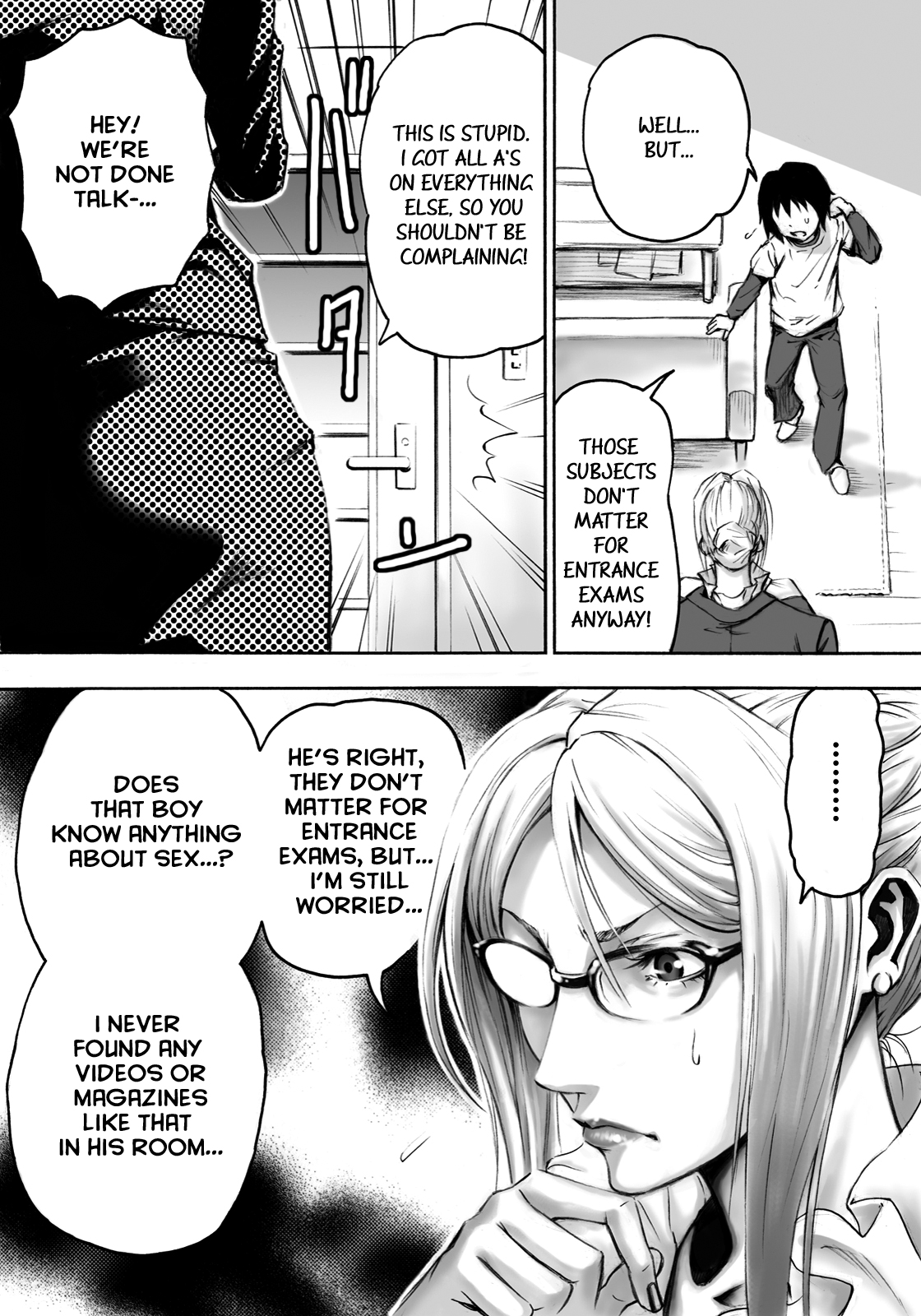 S-kke Mama no Kibishii Kozukuri Seikyouiku page 4 full