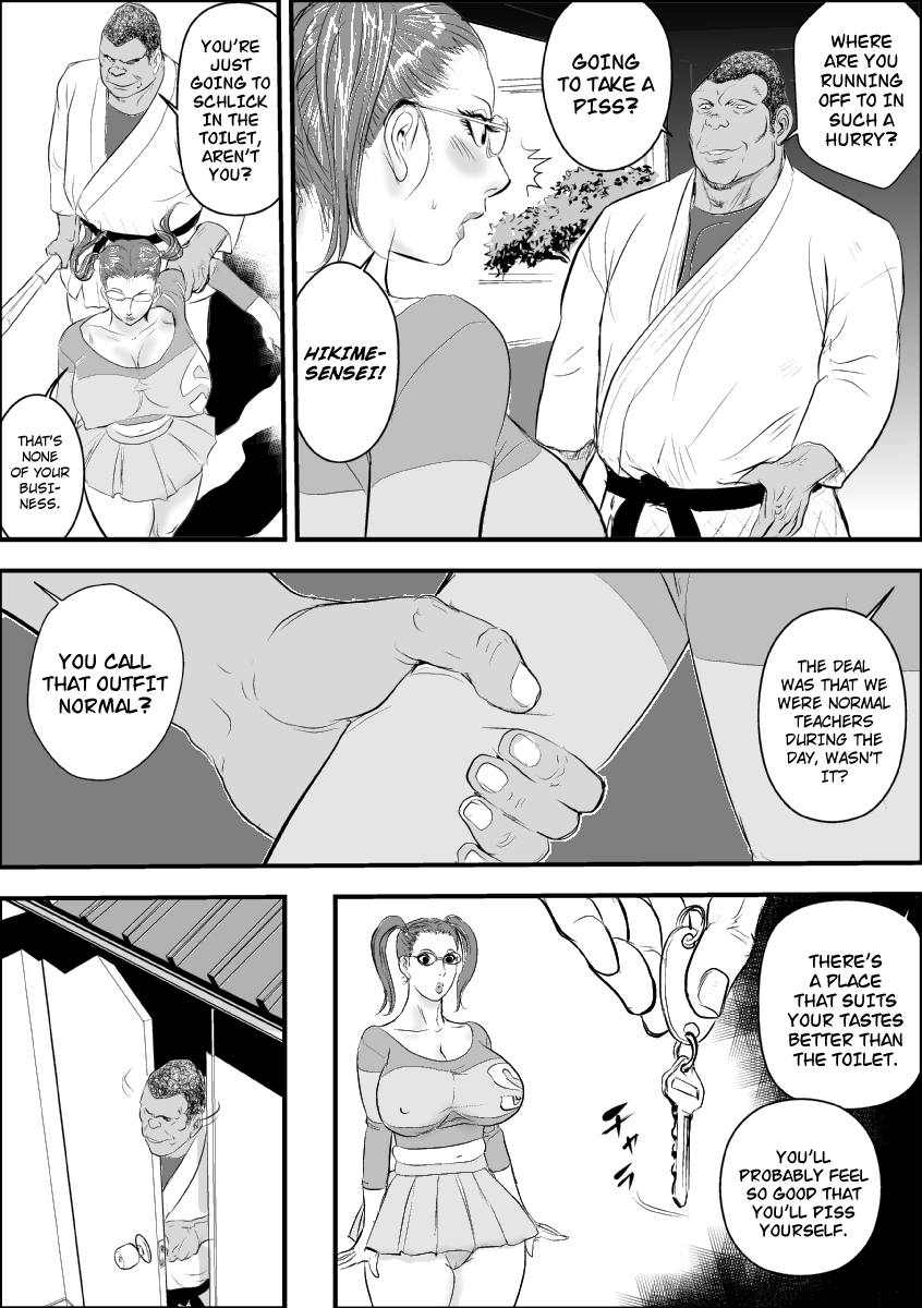 Mesu Kyoushi II - Koukou Reido | Female Teacher II - Anal Slave page 11 full
