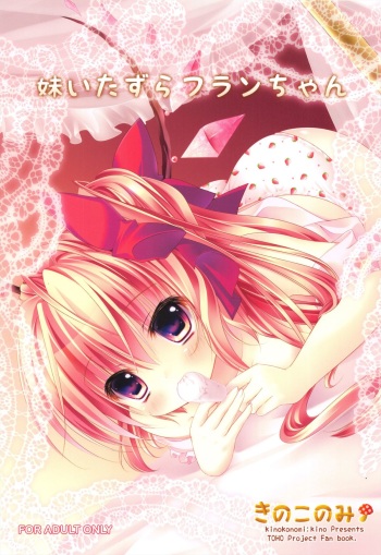(COMIC1☆4) [KINOKONOMI (Kino)] Imouto Itazura Flan-chan (Touhou Project) cover