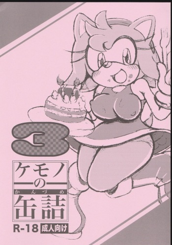 (Kansai! Kemoket 2) [Furry Fandom (Michiyoshi)] Kemono no Kanzume 3 (Sonic The Hedgehog) cover