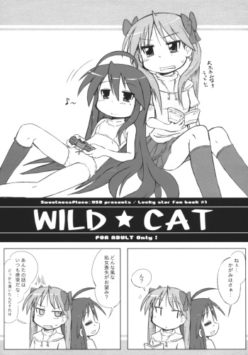(Puniket 15) [Kanmidokoro USB (Furiri)] WILD CAT (Lucky Star) cover