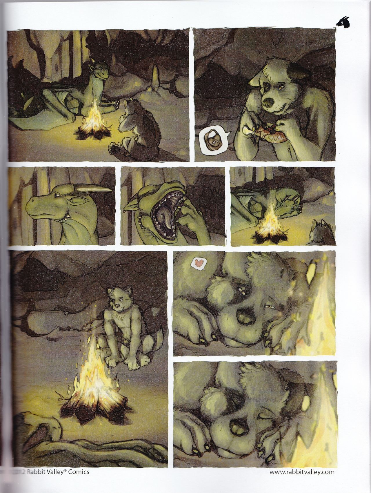 Dragon's Hoard volume 3 page 7 full