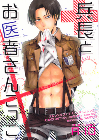 (SUPER22) [OVERDOSE (Hashiba Yachi)] Heichou to Oishasan Gokko (Shingeki no Kyojin) cover