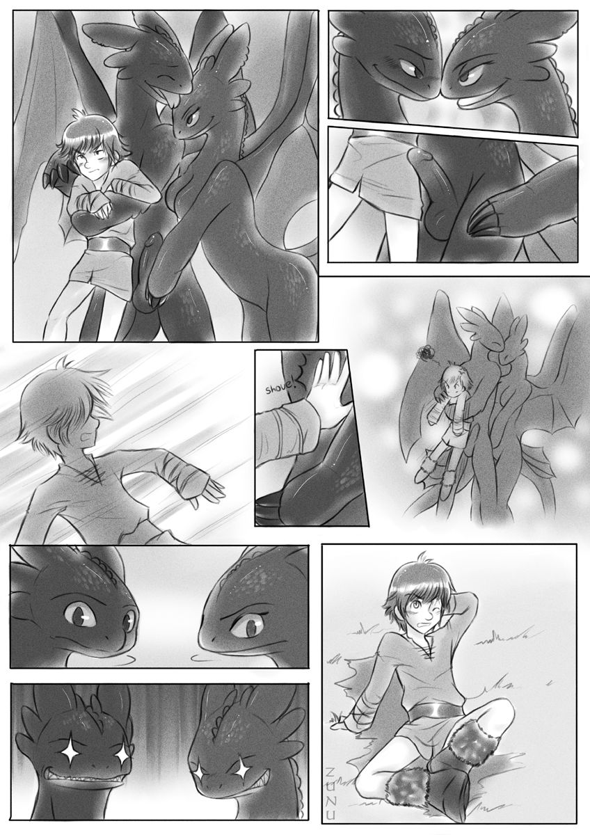 Hiccup and the Night Fury page 4 full