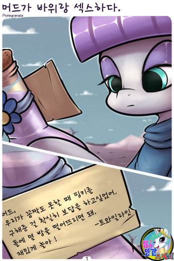 [Ponegranate] Maud Has Sex With a Rock (My Little Pony: Friendship is Magic) [korean] cover