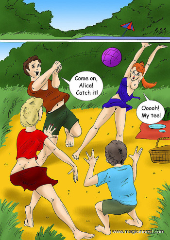 (magicincest) (mother - son)(father - daughter) Family holiday outdoors cover