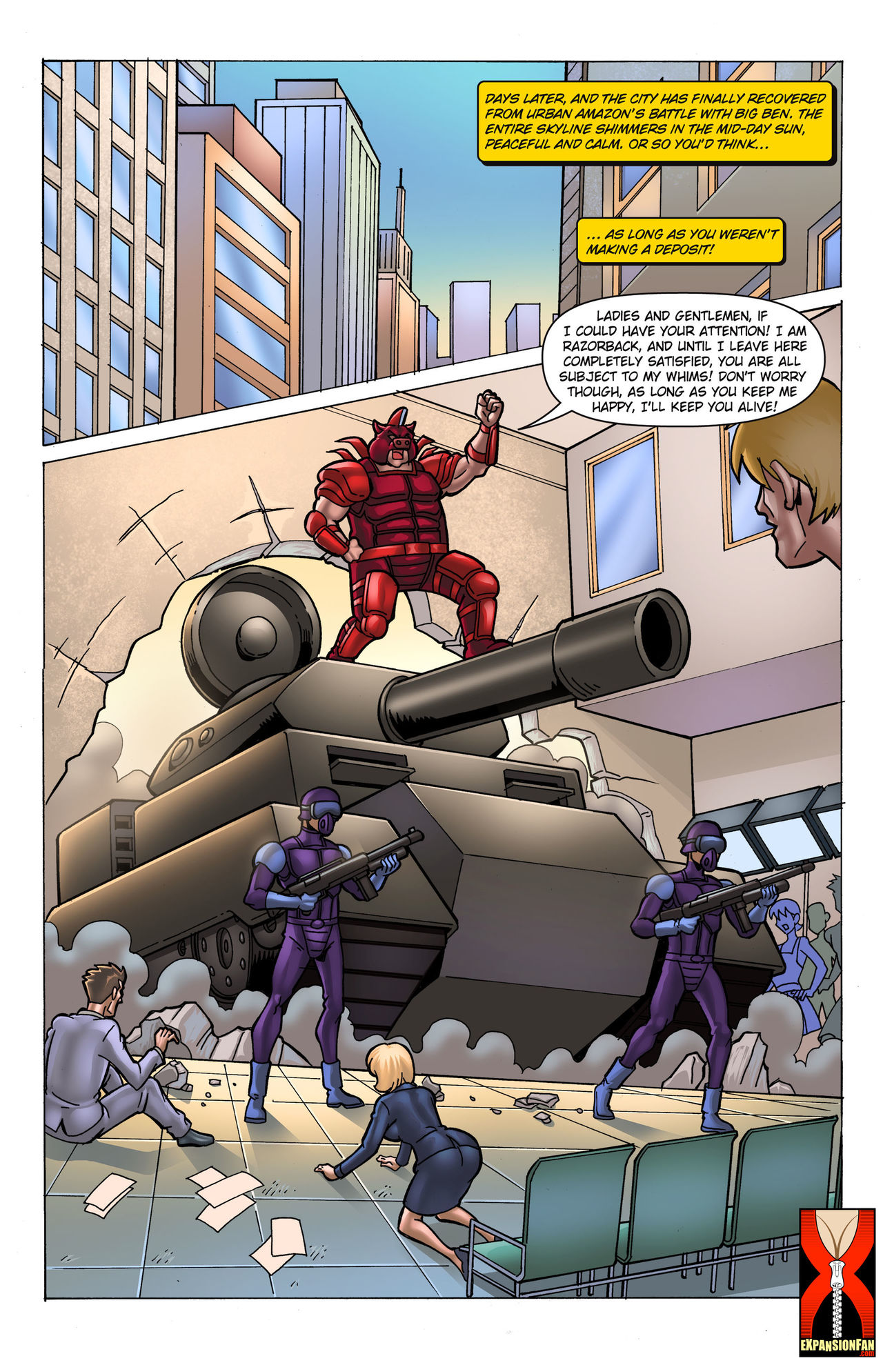 The Cleavage Crusader Issue 1 page 12 full