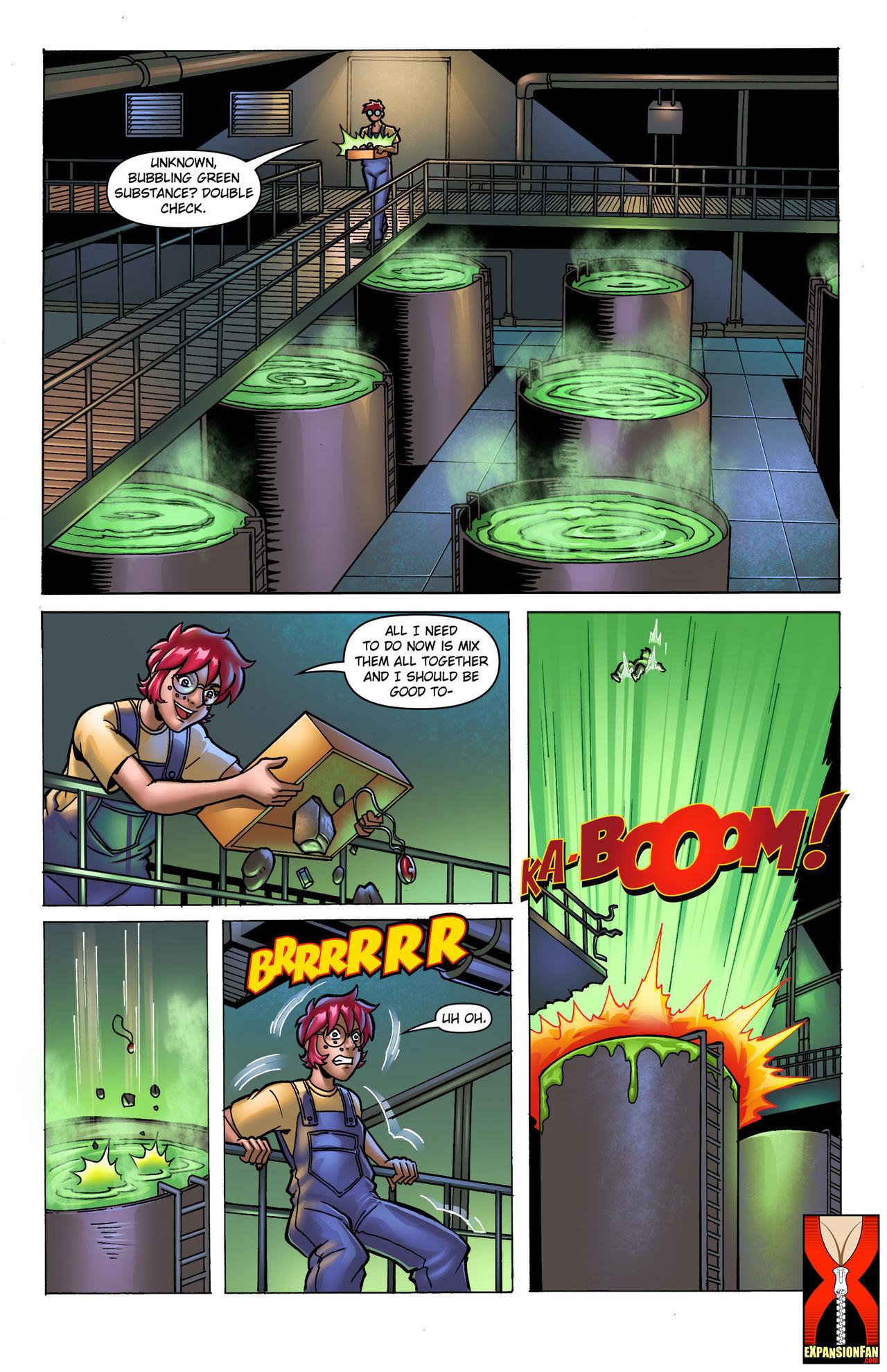 The Cleavage Crusader Issue 1 page 5 full